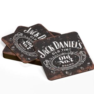 Wooden coasters Jack Daniel’s