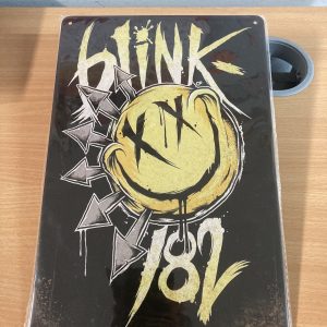 Metal sign  Blink 182