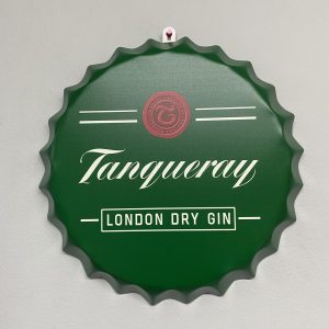 Metal bottle top Tanqueray