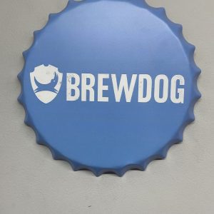 Metal bottle top Brew dog