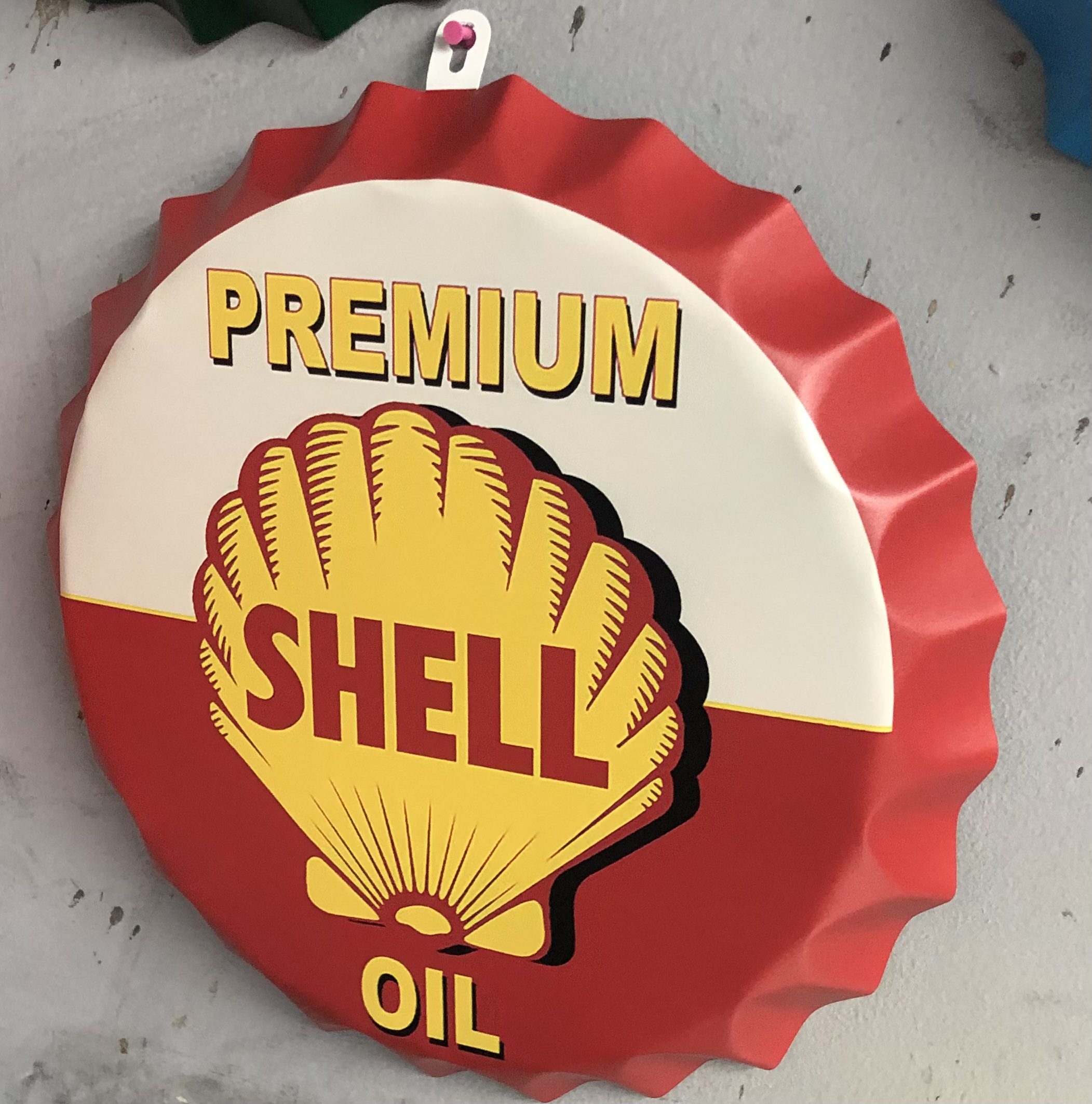 Metal bottle top Shell - Denstone Statues