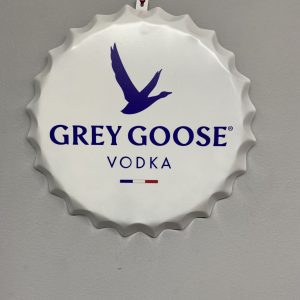Metal bottle top Grey Goose Vodka