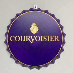 Metal bottle top Courvoisier