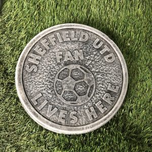 Sheffield United Fan lives here plaque